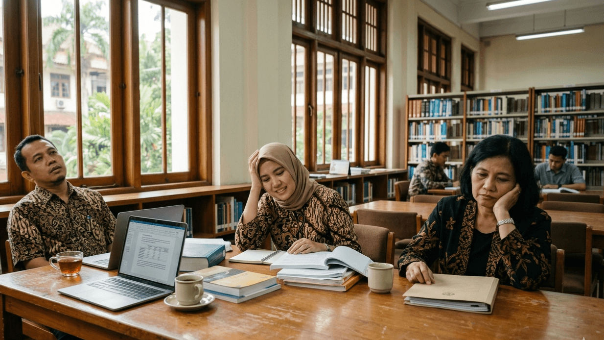 3 Tipe Burnout Akademisi Indonesia