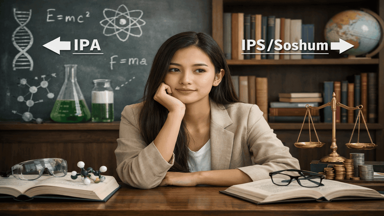 Anak IPA lintas jurusan ke soshum 