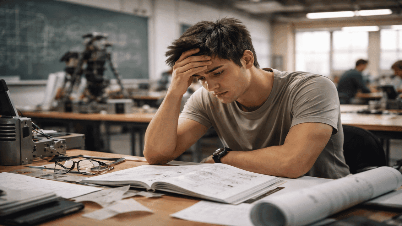 Mahasiswa teknik merasa salah kamar 