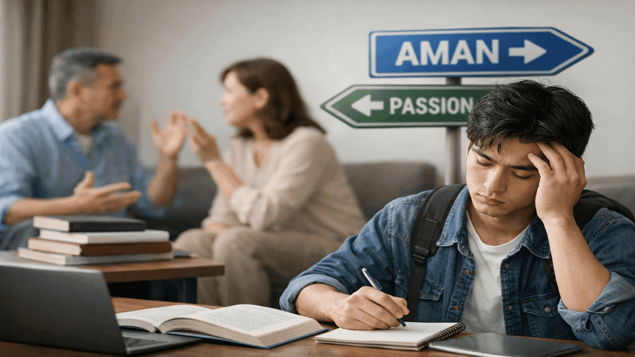 Memaksakan jurusan pada gen z